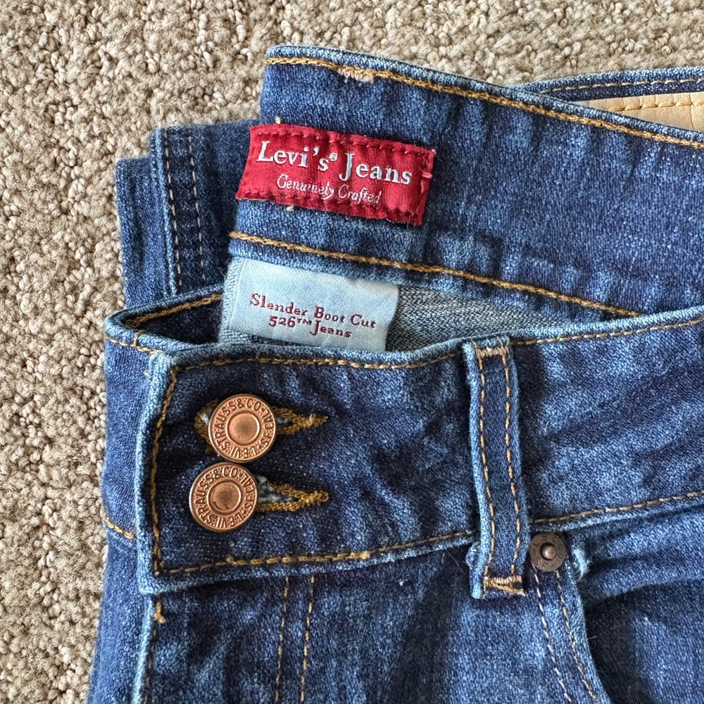 Vintage Levi Women's Slender Boot Cut Denim